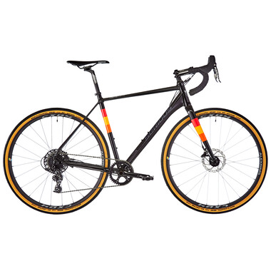 Bicicleta de Gravel SERIOUS GRAFIX PRO Sram Apex 1 40 dientes Negro/Narajna 2020 0